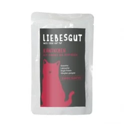 Liebesgut Bio Sensitiv Kaninchen Mit Mangold Und Reis