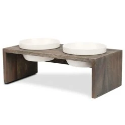 Replus Gohan Doppelnapf In Schiefer