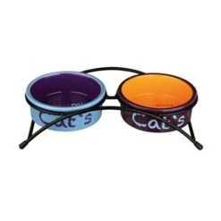 Trixie Keramik-Napf-Set Eat On Feet